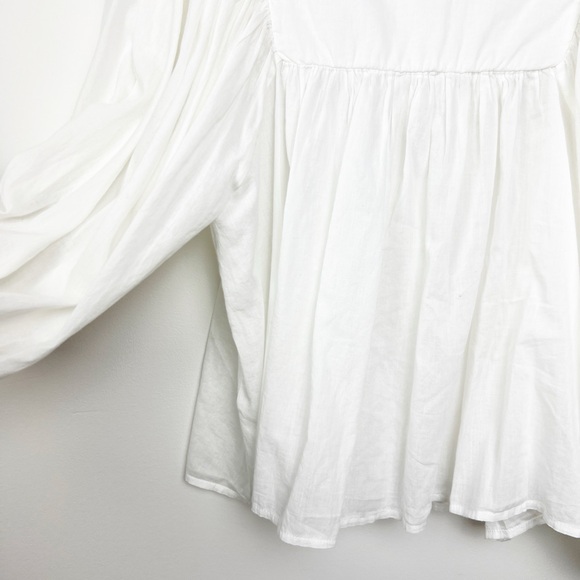 Sezane Solea Blouse in Ecru 36 - Picture 11 of 12